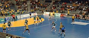 پاورپوینت کامل و جامع با عنوان بررسی ورزش هندبال (Handball) در 15 اسلاید