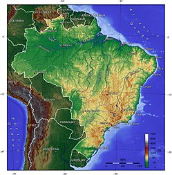 پاورپوینت کامل و جامع با عنوان بررسی جغرافیای کشور برزیل در 32 اسلاید