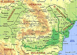 پاورپوینت کامل و جامع با عنوان بررسی جغرافیای کشور رومانی در 21 اسلاید