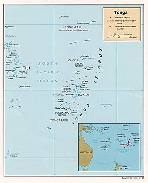 پاورپوینت کامل و جامع با عنوان بررسی جغرافیای کشور تونگا در 19 اسلاید