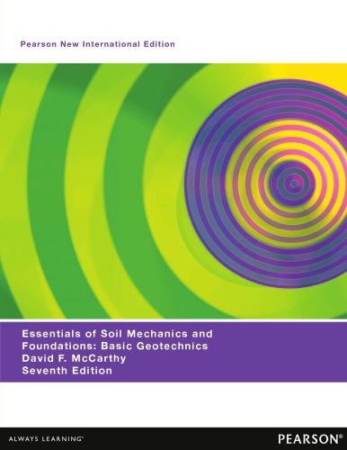 Essentials of soil mechanics and foundations