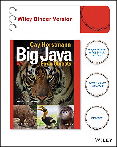 Big Java_ Early Objects