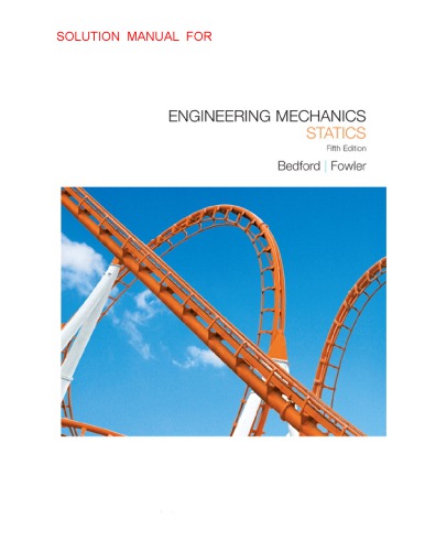 Solution of Engineering Mechanics_ Statics