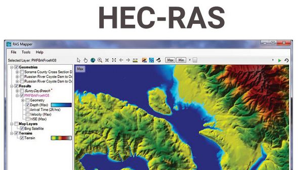 دانلود پاورپوینت معرفی نرم‌افزار HEC -RAS و نحوه پهنه‌بندی کردن سیلاب با این نرم افزار