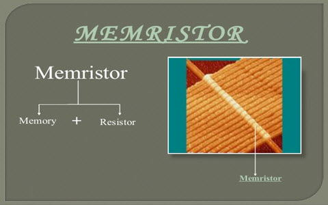 دانلود پاورپوینت ممریستور(Memristor)