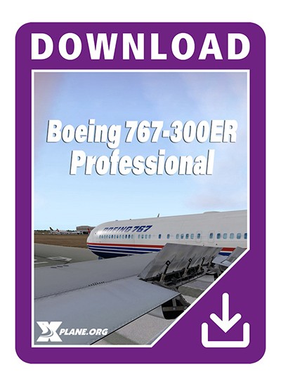 boeing 767 flight factor x-plane