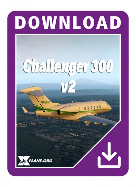 challenger 300 x-plane