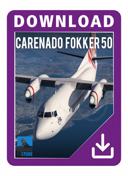 Carenado Fokker 50