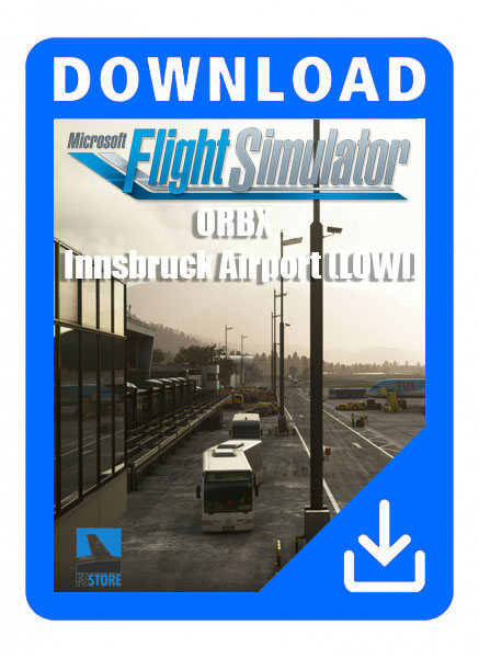 ORBX - Innsbruck Airport (LOWI) Microsoft flight simulator 2020