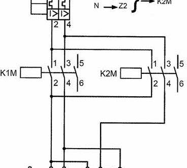 راه اندازی موتورهای الکتریکی  سه فاز با کلید الکترومغناطیسی (کنتاکتور)
