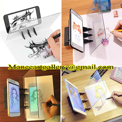 پایه بازتاب دهنده تصویر از صفحه موبایل و تبلت برای نقاشی و طراحی آسان