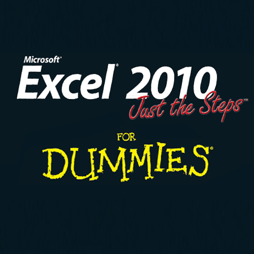 Excel 2010 - Just The Steps For Dummies