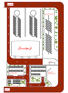 پروژه دانشجویی ترمینال مسافربری