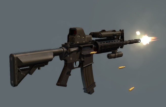 پکیج یونیتی WA Assault Rifle