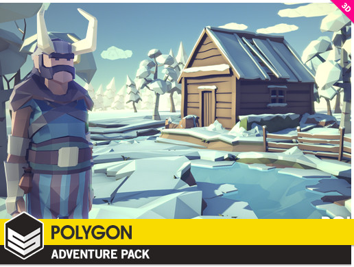 پکیج یونیتی POLYGON - Adventure Pack