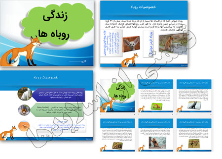پاورپوینت درباره آشنایی با روباه  44 اسلاید