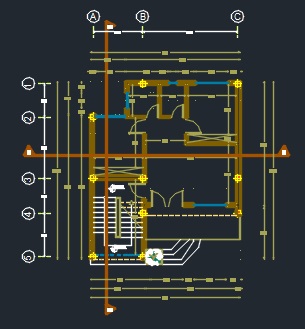 فایل اتوکد دوبلکسی جاذبی