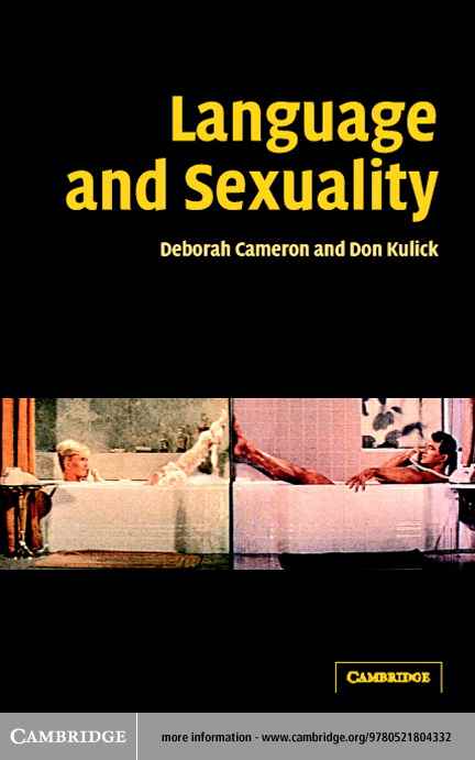 LANGUAGE AND SEXUALITY