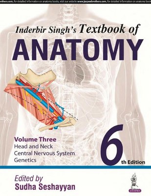 Inderbir Singhs TEXTBOOK OF  ANATOMY Sixth Edition