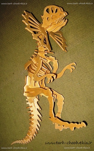 طرح دایناسور یوتاراپتور (Utahraptor)