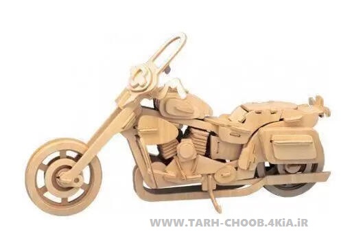 طرح معرق موتور سیکلت  کلاسیک