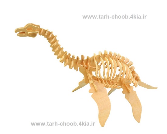 طرح معرق دایناسور پلسیوسور -Plesiosaurs