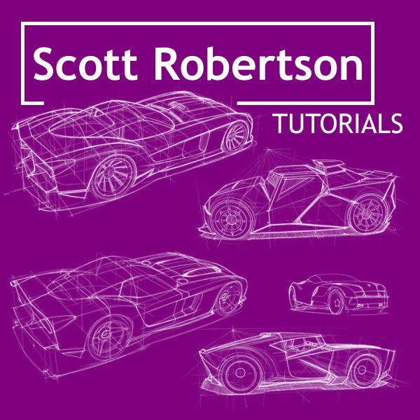 مجموعه آموزشی تکنیک‌های طراحی Scott Robertson