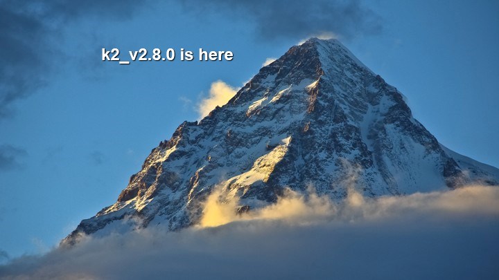 انتشار مدیریت پیشرفته مطالب K2  نسخه K2 v2.8.0