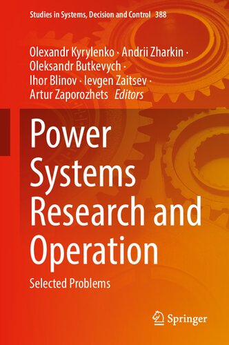 دانلود کتاب Power systems research and operation : selected problems
