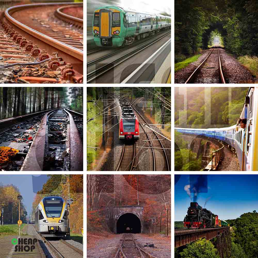 مجموعه ی جدید، فوق العاده متنوع و جذاب تصاویر قطار و ایستگاه های قطار