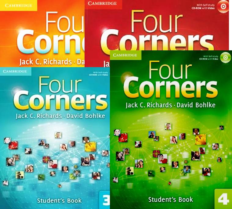 کلید کتاب کار Four Corners 1،2،3،4+ متن listening