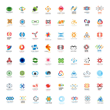 مجموعه لوگو های  لایه باز شرکت های تجاری 2
