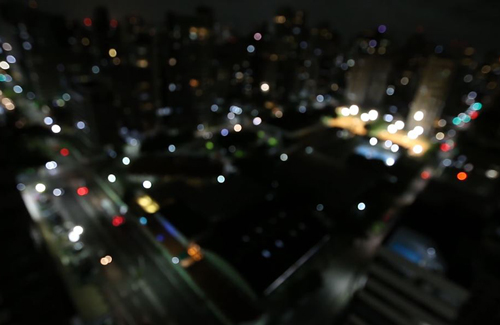 فایل فوتیج شهر در شب