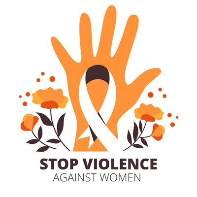 لایه باز لوگو توقف خشونت علیه زنان
