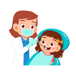 لایه باز وکتور معاینه دندانپزشک