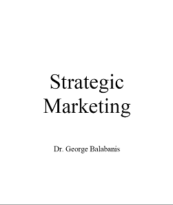 خرید کتاب Strategic Marketing