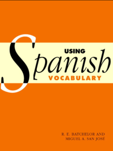 Using Spanish Vocabulary