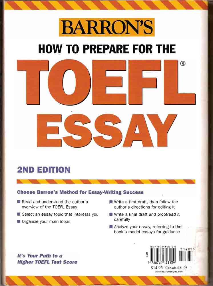 Barrons - How to Prepare for TOEFL Essay