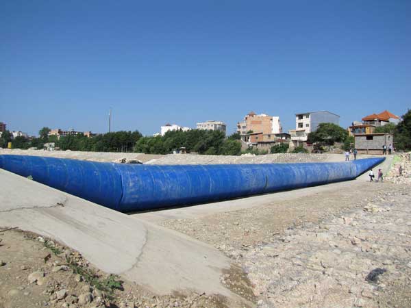 تحقیق درباره سدهای لاستیکی