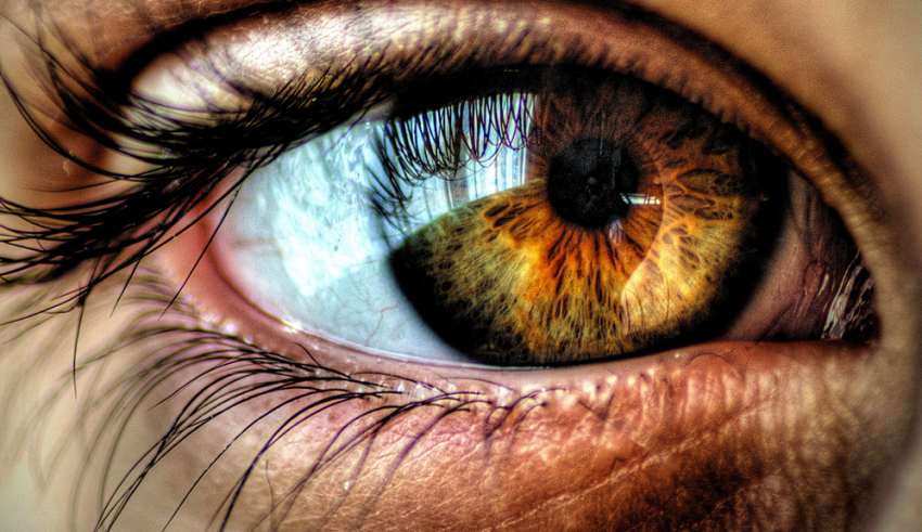 تغییر رنگ چشم به رنگ قهوه ای  با رگه های طلایی در 2 الی 4 ماه