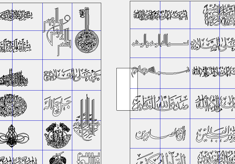 40 طرح مذهبی cnc