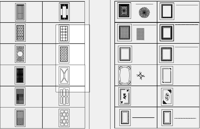 18 طرح حاشیه درب ورودی سی ان سی