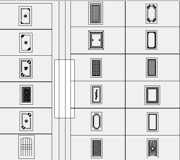 18طرح اختصاصی درب سی ان سی