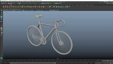 آموزش مدل سازی دوچرخه با مایا