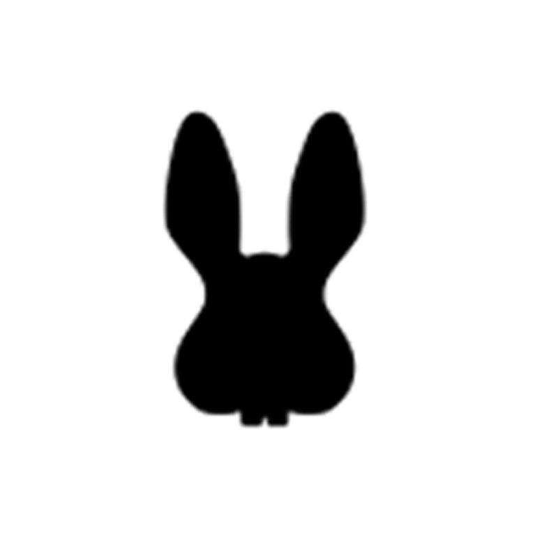 وکتور لایه باز خرگوش (فایل کورلی...