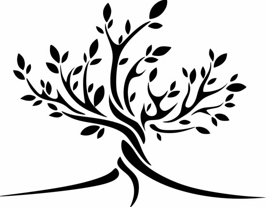 فایل وکتور درخت (فایل کورلی و...