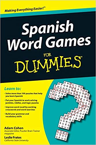 خرید و دانلود کتاب آموزش زبان اسپانیایی Spanish Word Games For Dummies