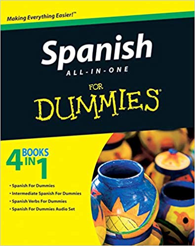 خرید و دانلود کتاب آموزش زبان اسپانیایی Spanish All-in-One For Dummies