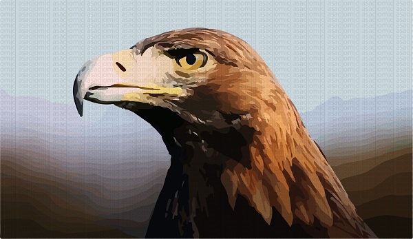 دانلود طرح وکتور عقاب برای فتوشاپ