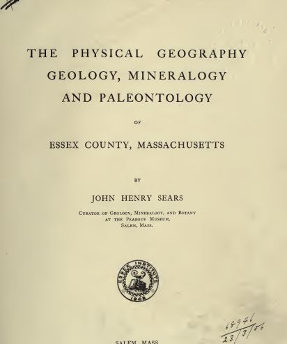 دانلود کتاب The Physical Geography Geology, Mineralogy and paleontology of Essex county, Massachusetts